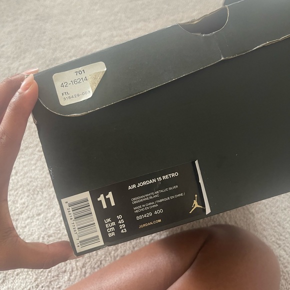 Jordan 15s Obsidian (2017) - Picture 4 of 4